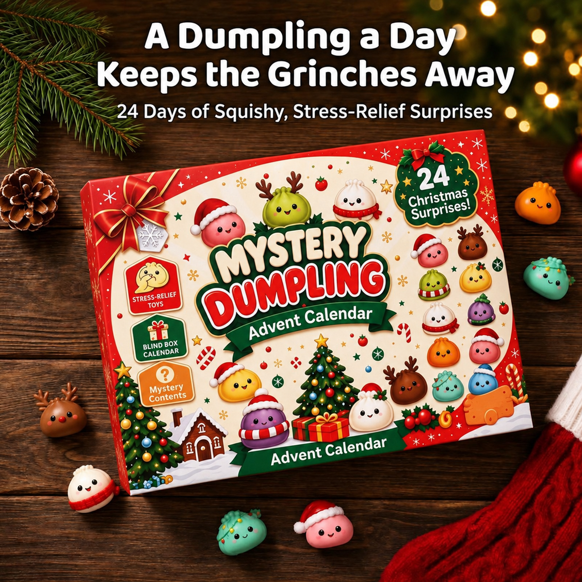 2026 CHRISTMAS SQUISHY ADVENT CALENDAR