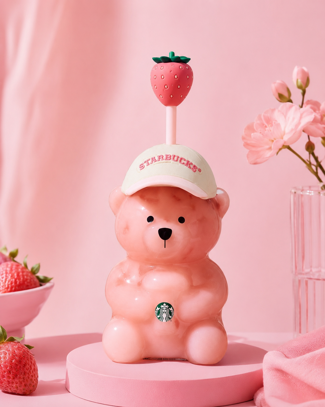 Limited Edition Pink Bear Cup